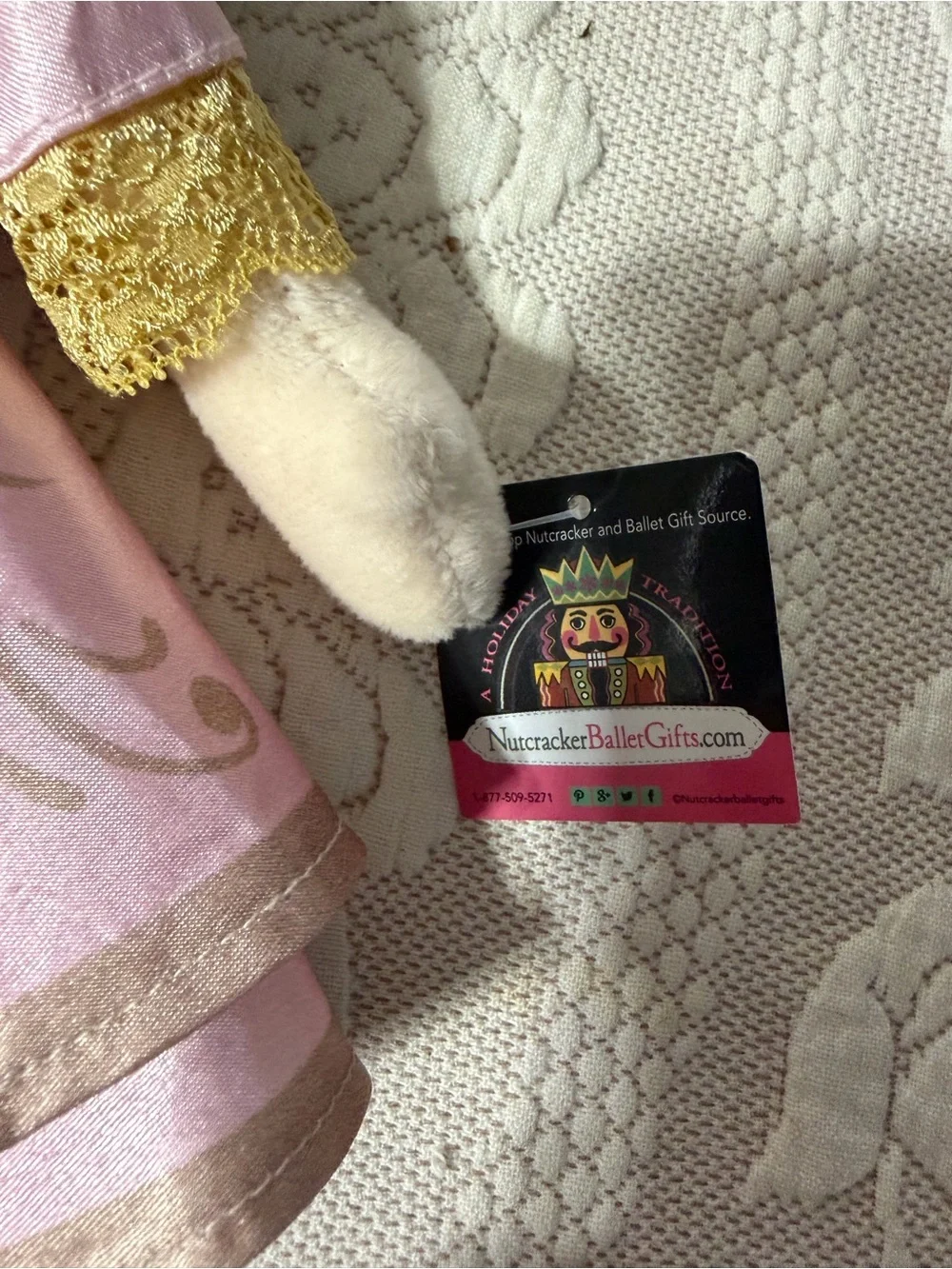 NWT Nutcracker Clara plush doll perfect gift iconic holiday quiet luxury